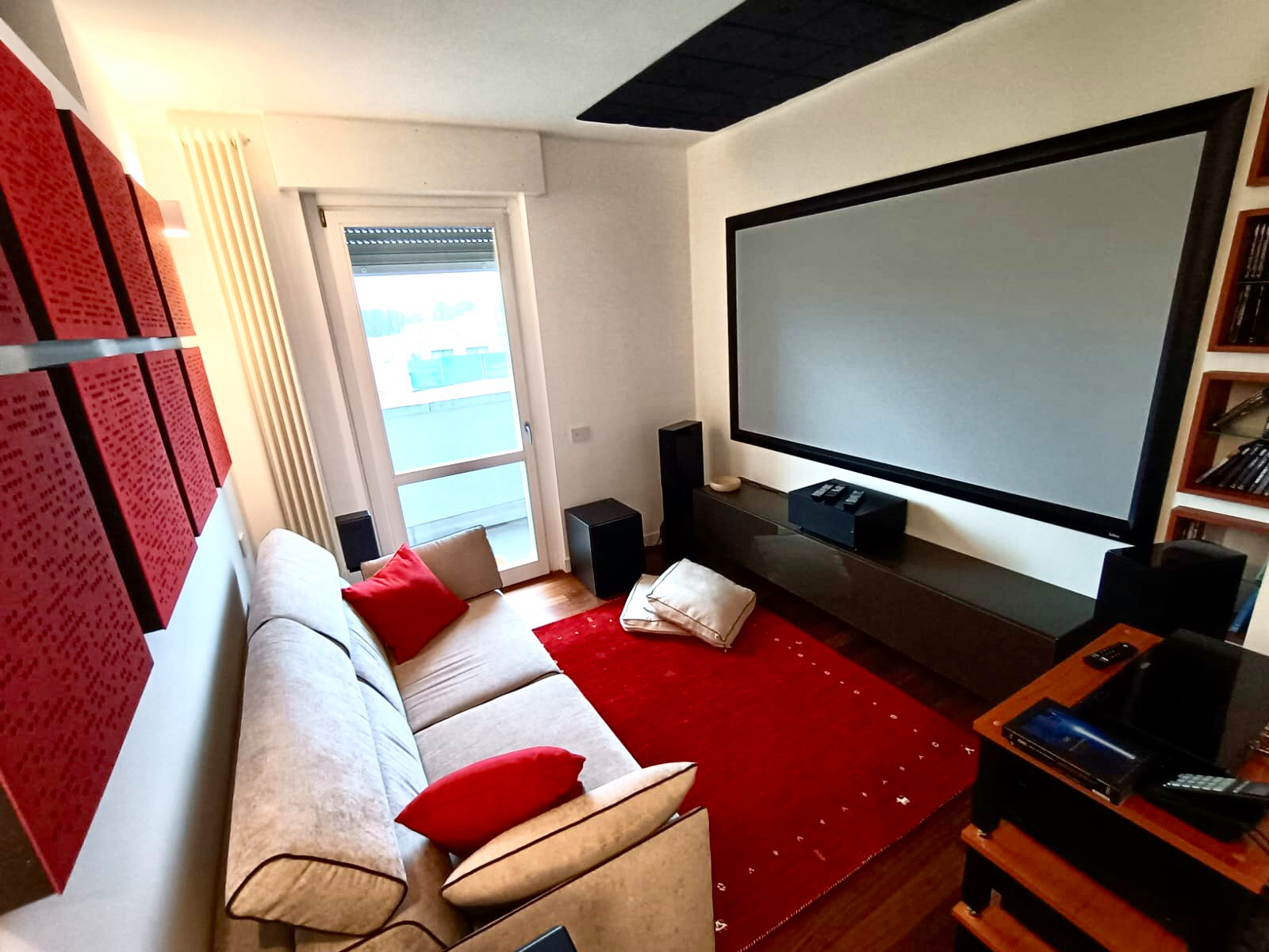 Sala cinema_Attico e superattico di 200mq