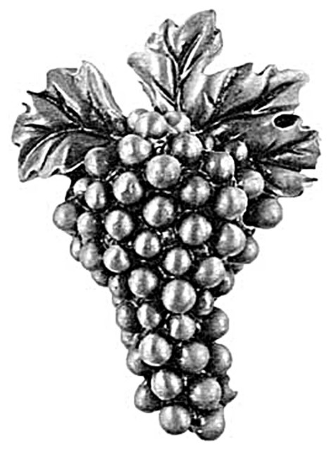 Atlas Homewares Grapes Grape Knob Pull White Bronze Or Pewter