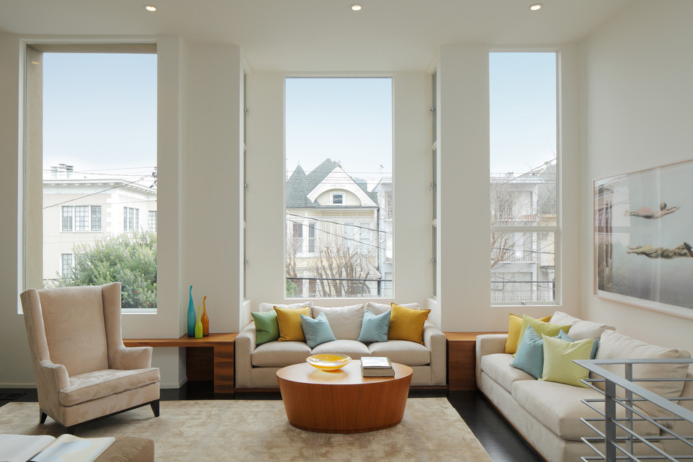 Photo of a modern living room in San Francisco.