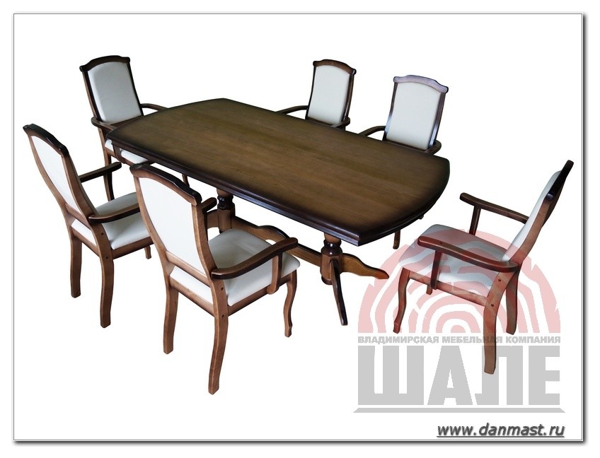 Обеденные столы из массива сосны