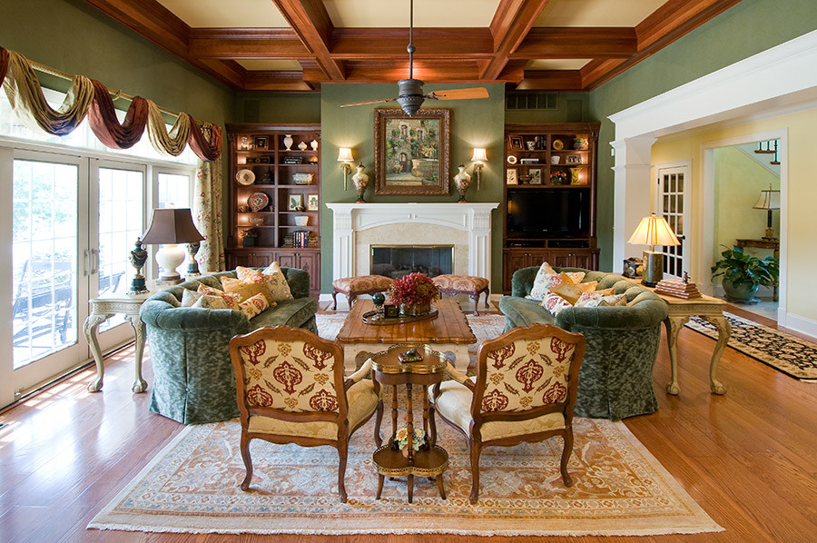 Southern Illinois Country Estate - Traditional - Living Room - Orlando ...