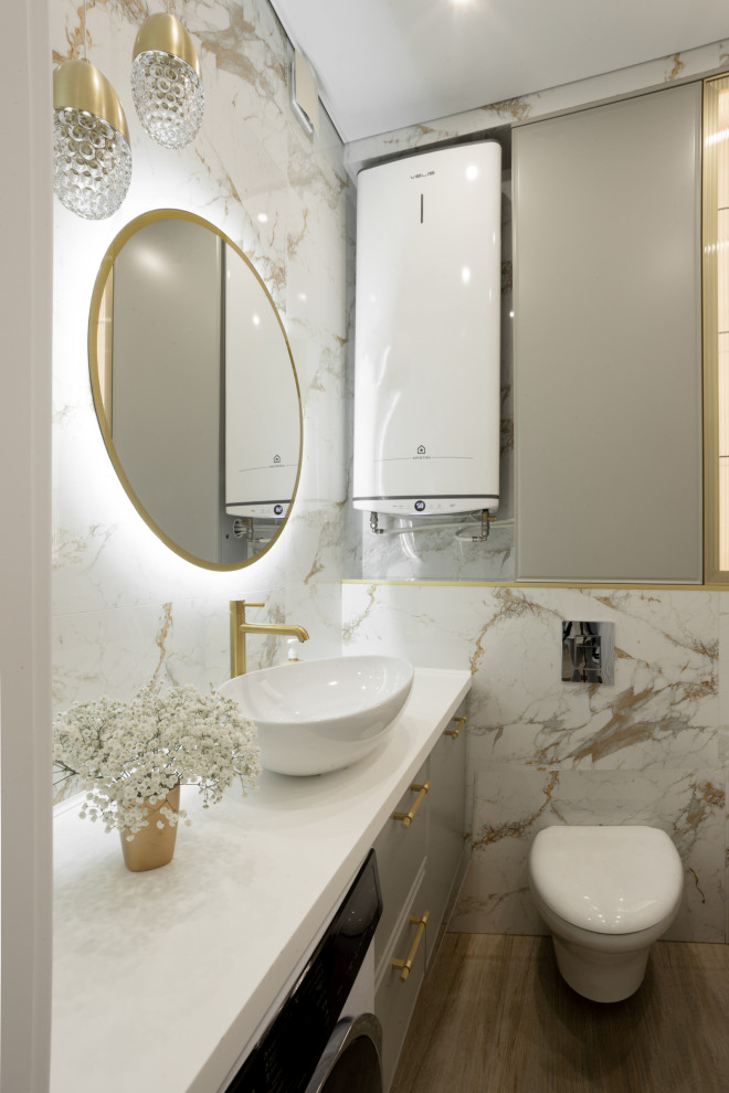 Квартира-студия 28м2 в городе Сочи или "50оттенков золота"