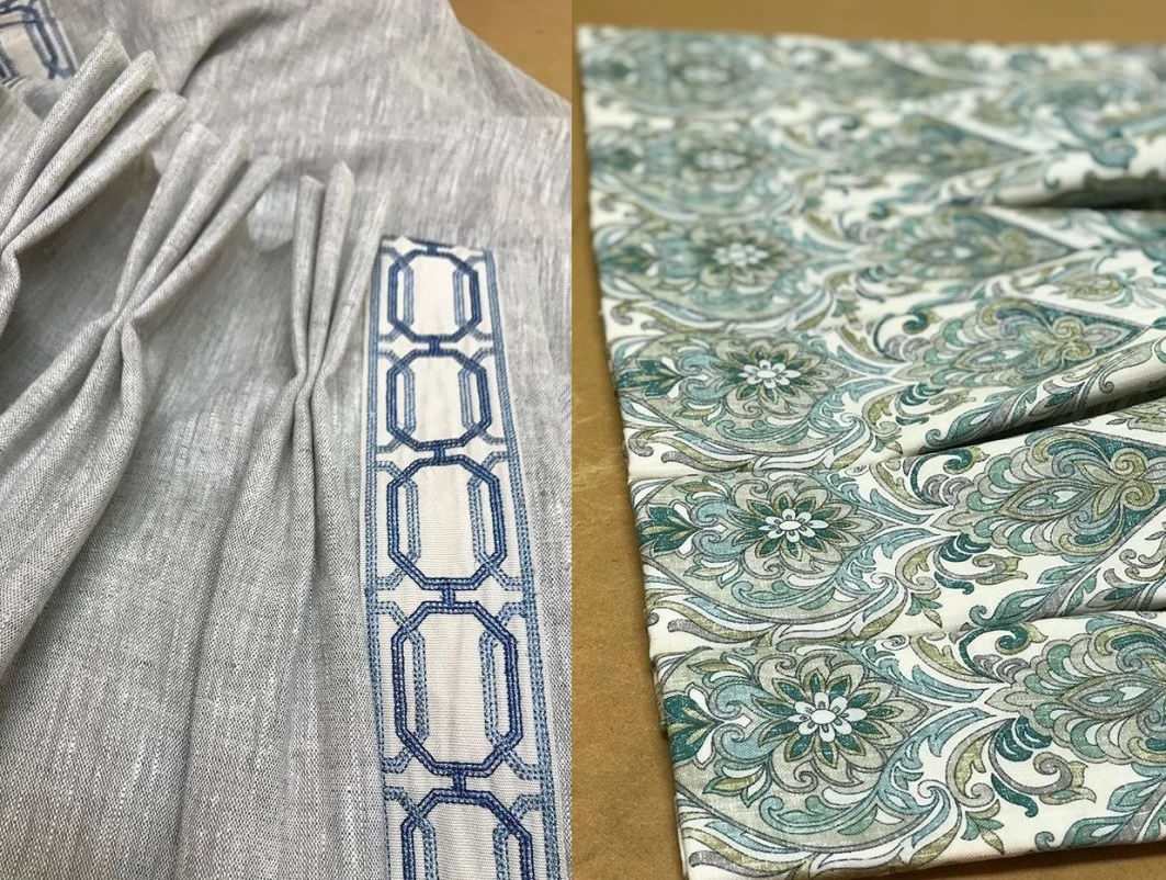 Шторы на заказ. Текстильный дизайн и пошив элитных штор. Заказать элитные шторы.