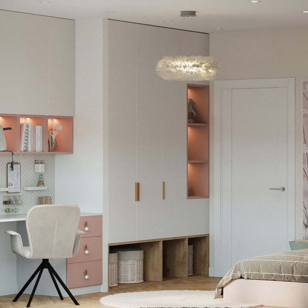 Нежная и уютная квартира ЖК Дмитровский парк