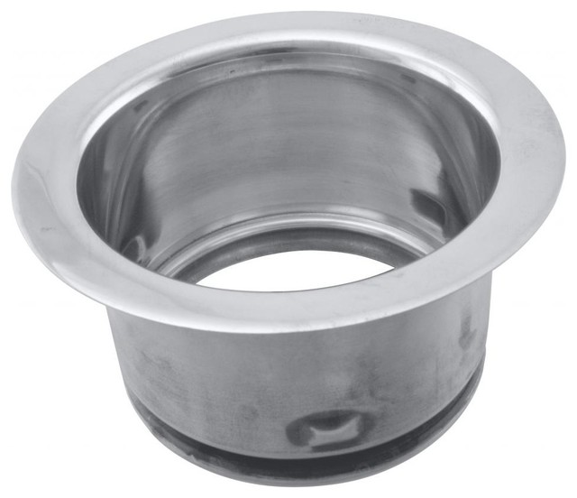 3-Bolt Mount Style Extra-Deep Disposal Flange In Polished Chrome ...