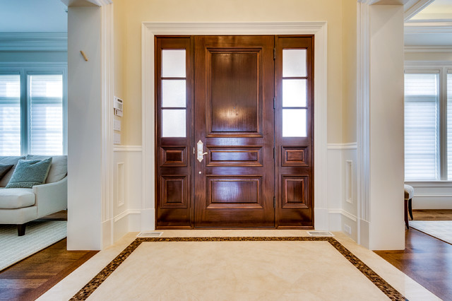 Newton House contemporary-entry