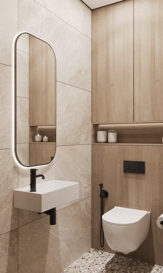 современный минимализм с элементами скандинавского  стиля