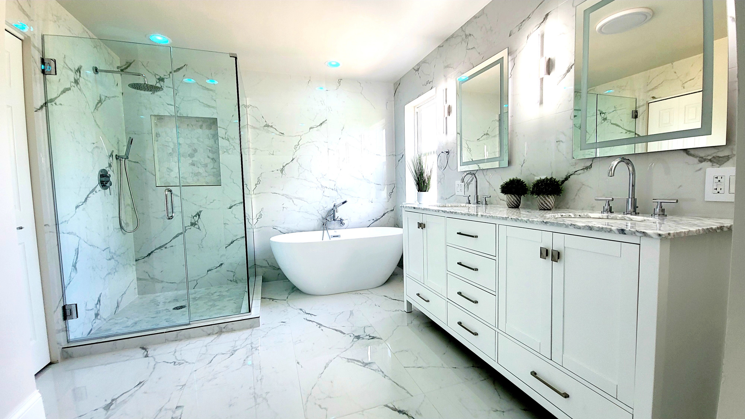 Modern Main Bathroom amazing transformation
