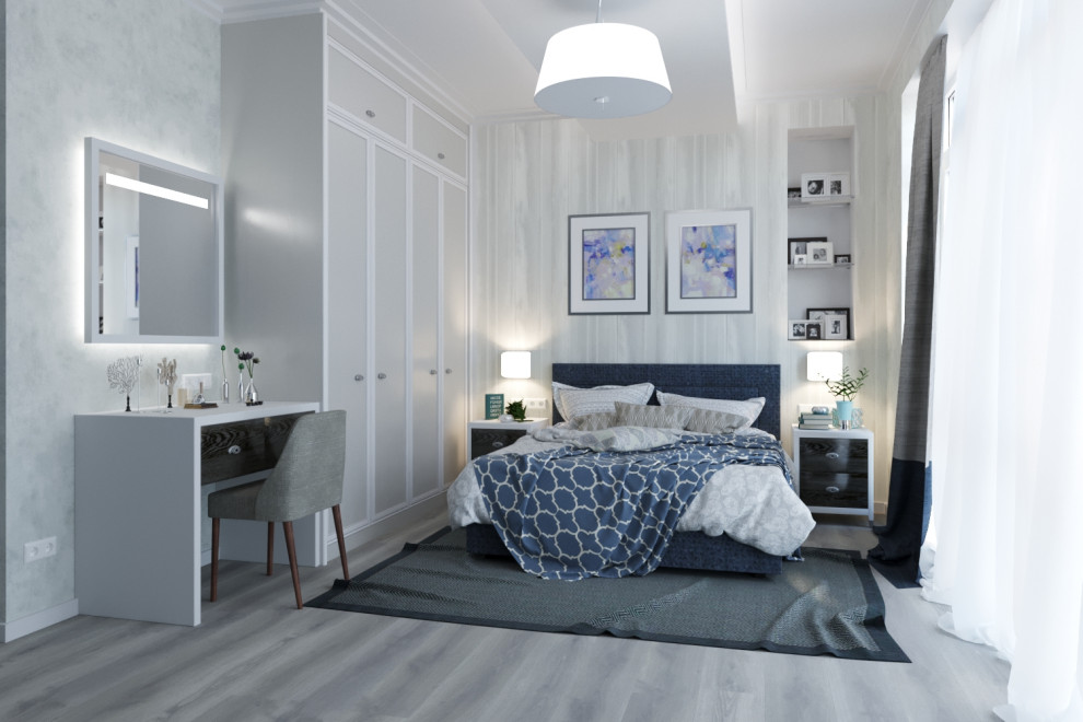 Дизайн проект  квартиры 114 м2 в стиле "Неоклассика"