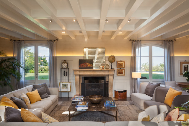 Villa B trendy-dagligstue