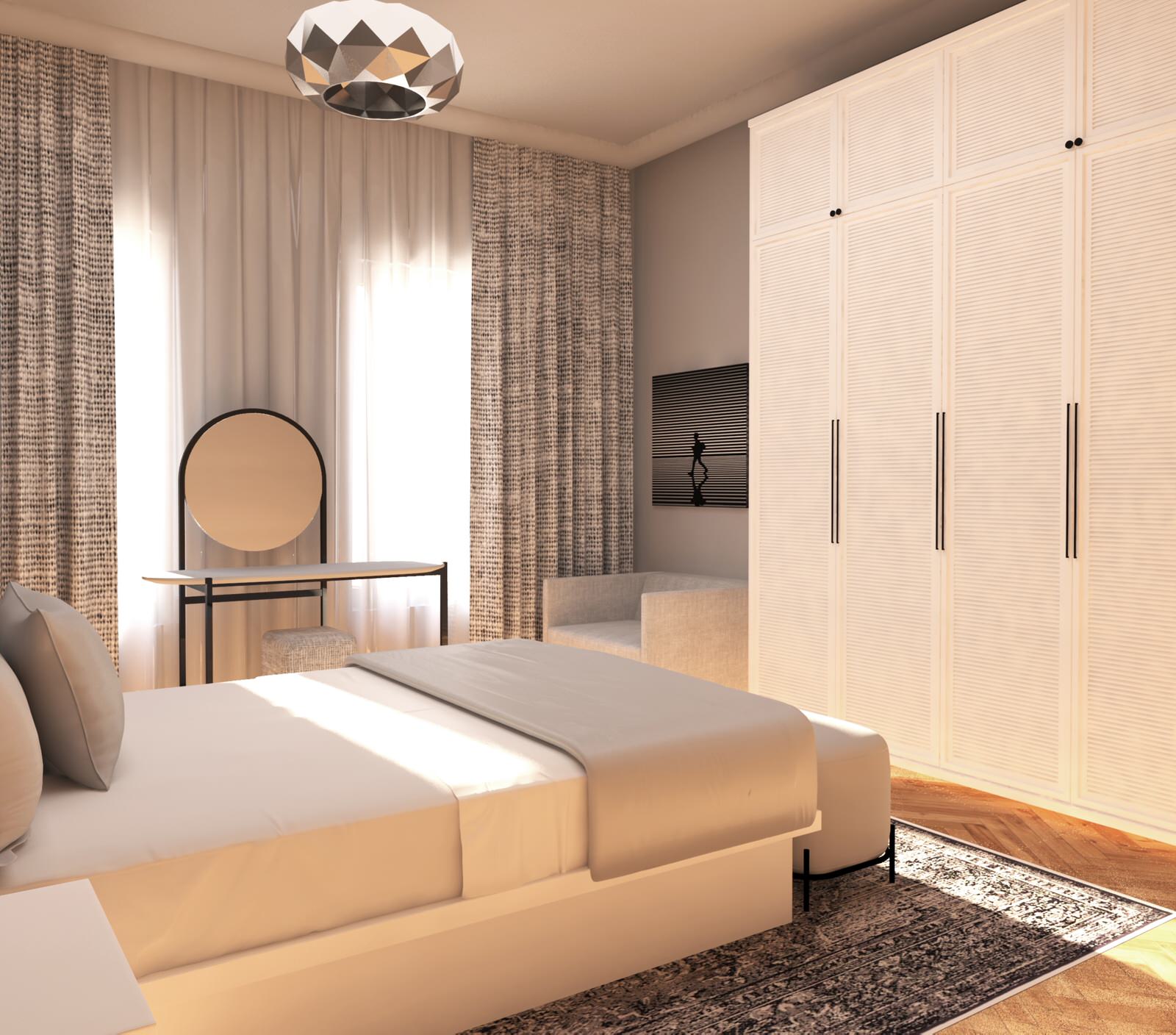 Проект трехкомнатной квартиры