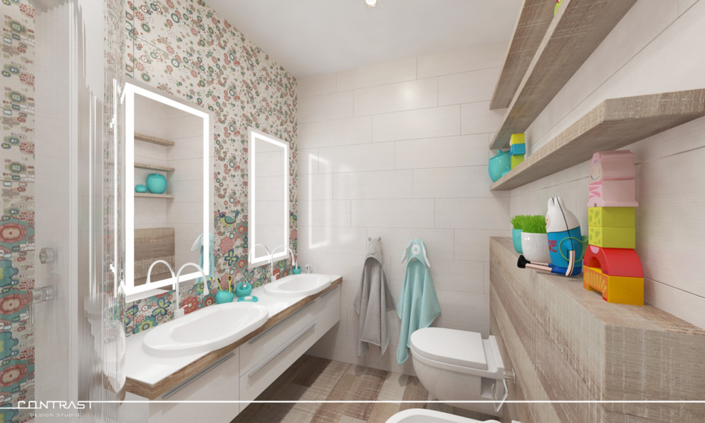 Дизайн детской ванной