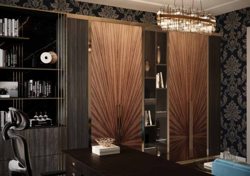 Кабинет арт-деко