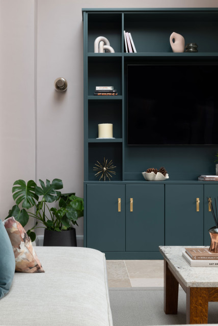 Eclectic Entertaining Space - West Kirby eklektisk-dagligstue