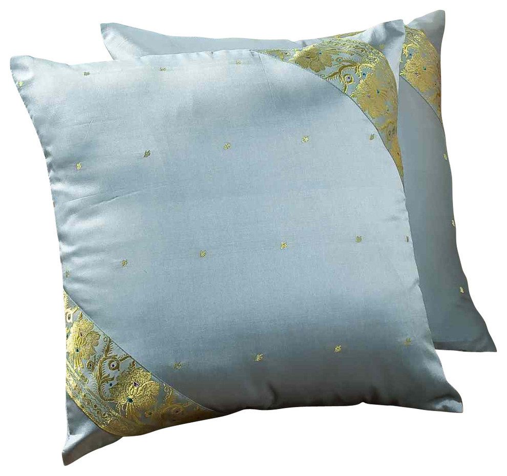 Pink-Decorative handcrafted Cushion Cover Throw Pillow case Euro Sham-6 Sizes