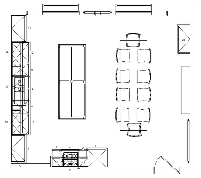 OnePlan Project : AC Kitchen victorian