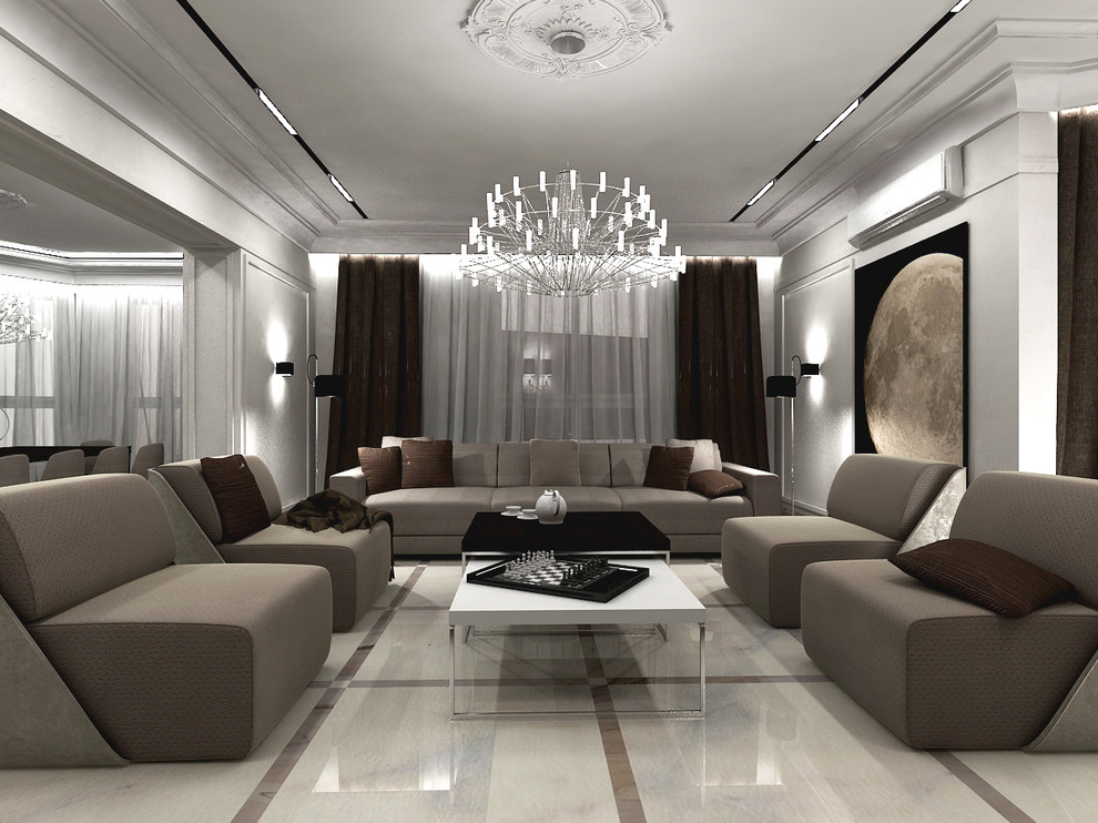 Графичная гостиная