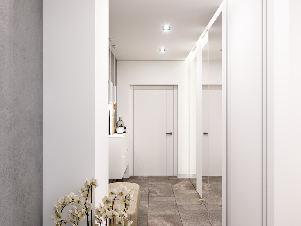 Сдержанный интерьер жилой квартиры