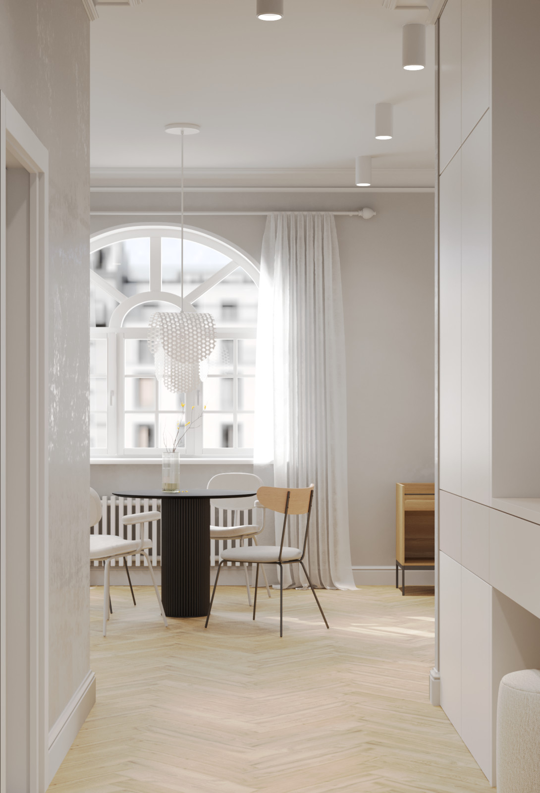 Дизайн проект однокомнатной квартиры