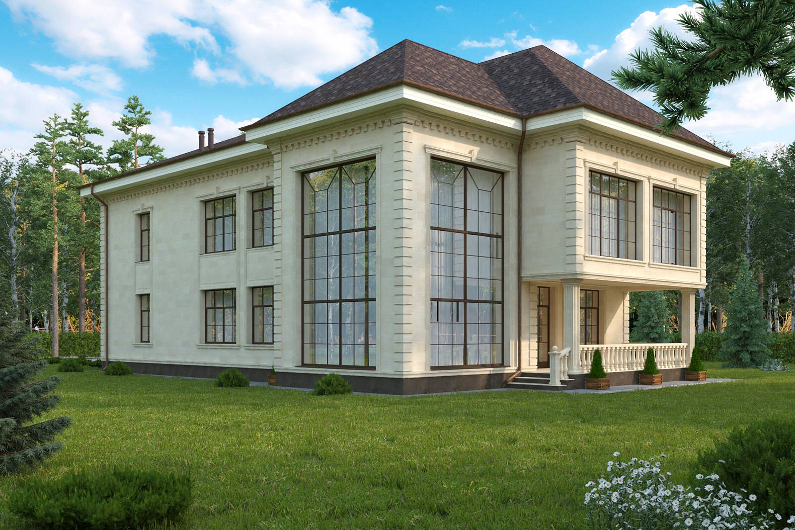 Проект дома в Троицке