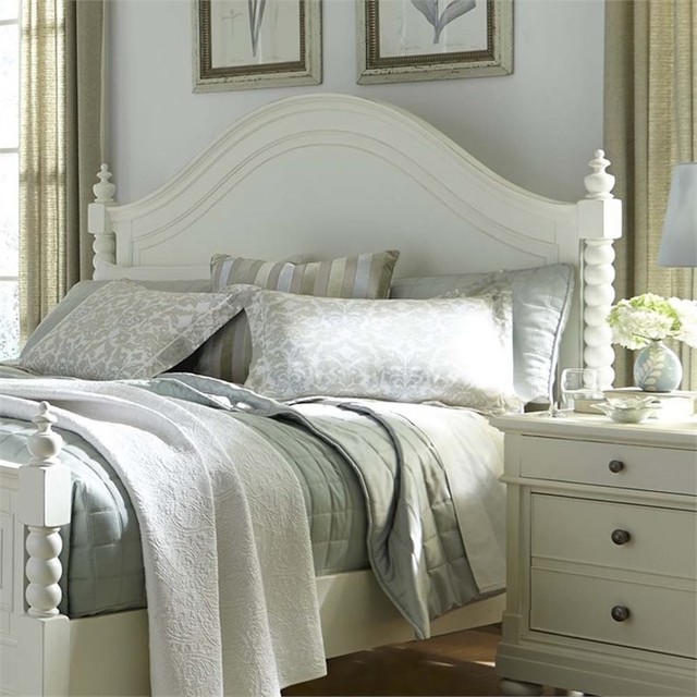 Harbor View Ii Poster Headboard Linen Traditional Headboards Harbor View Ii Poster Headboard Linen Traditional Headboards By Homesquare
