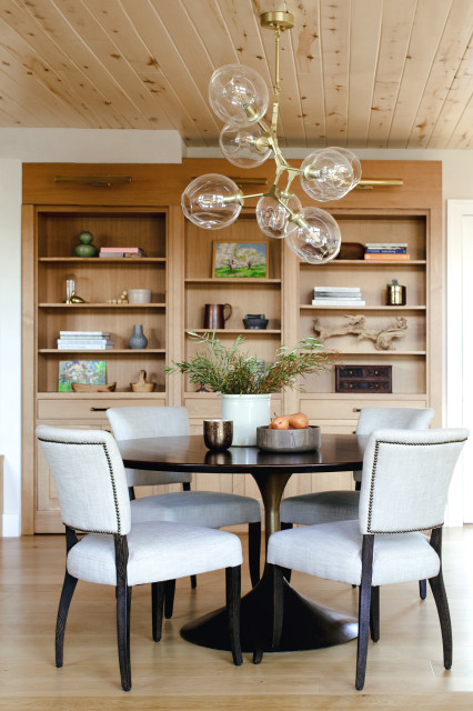 Mountain Modern Home montagne-salle-a-manger