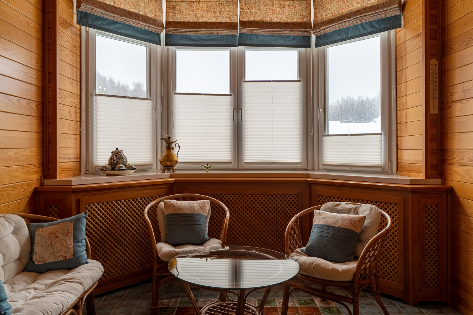 Зона отдыха в бане