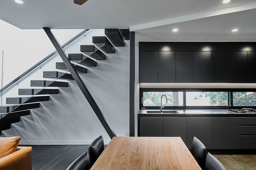 Inspiration for a contemporary kitchen in Sydney.