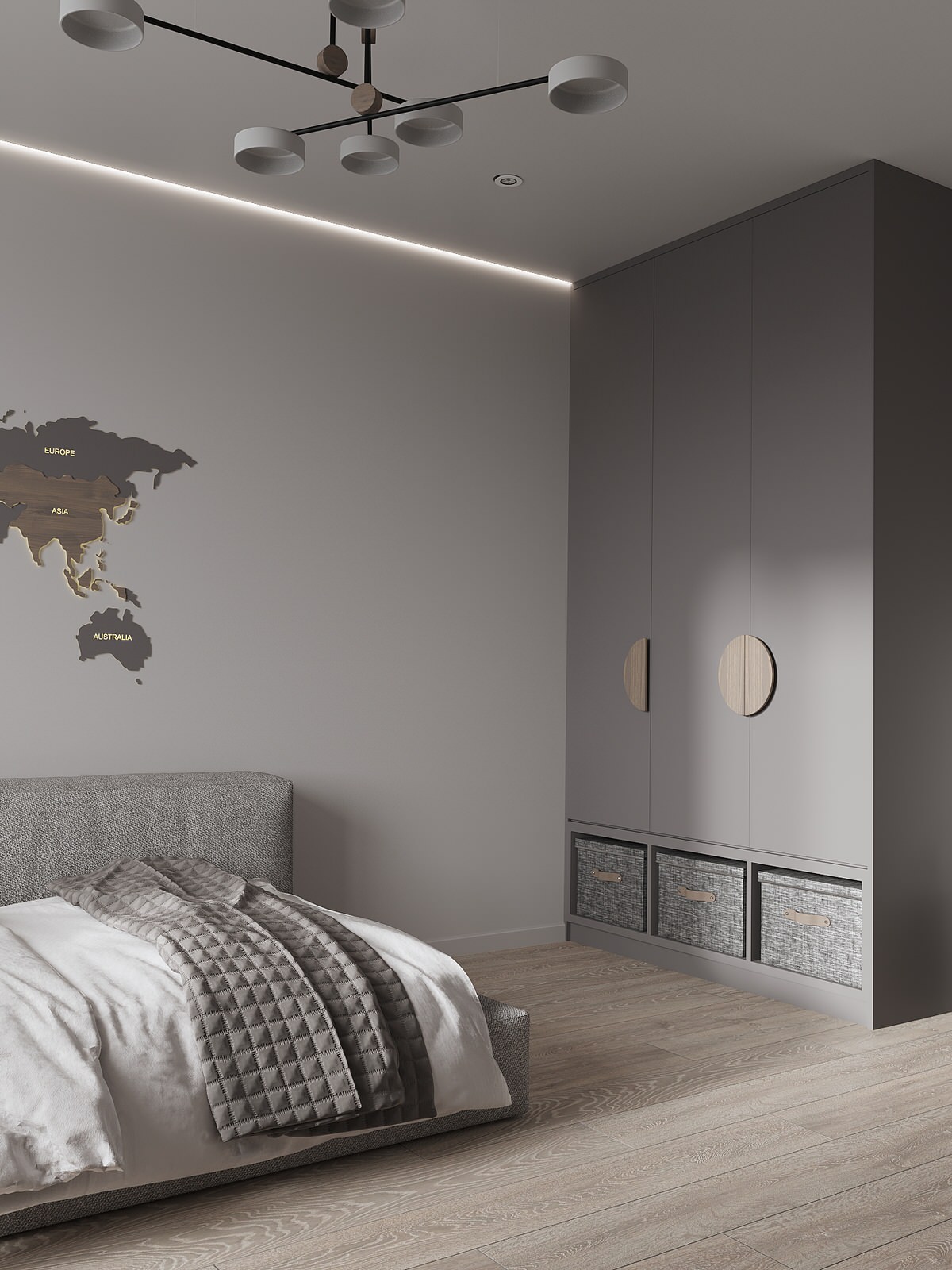 Детская комната для мальчика 14 кв.м.