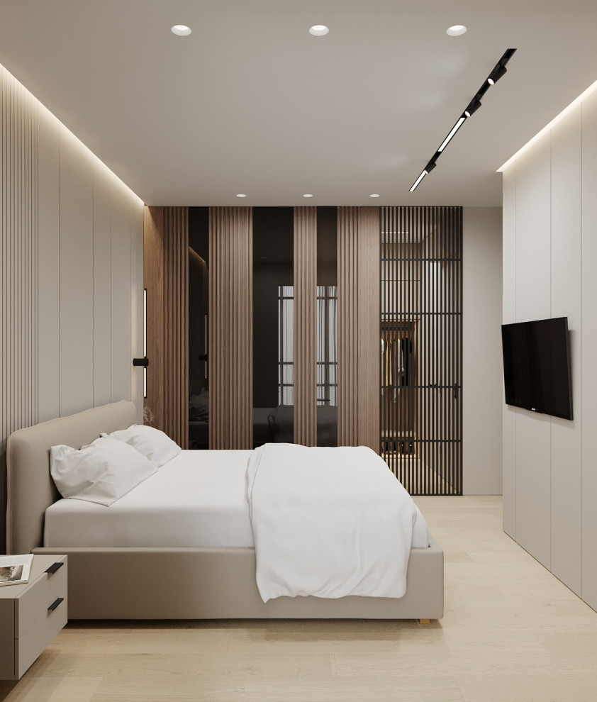 Двухкомнатная квартира в природных оттенках