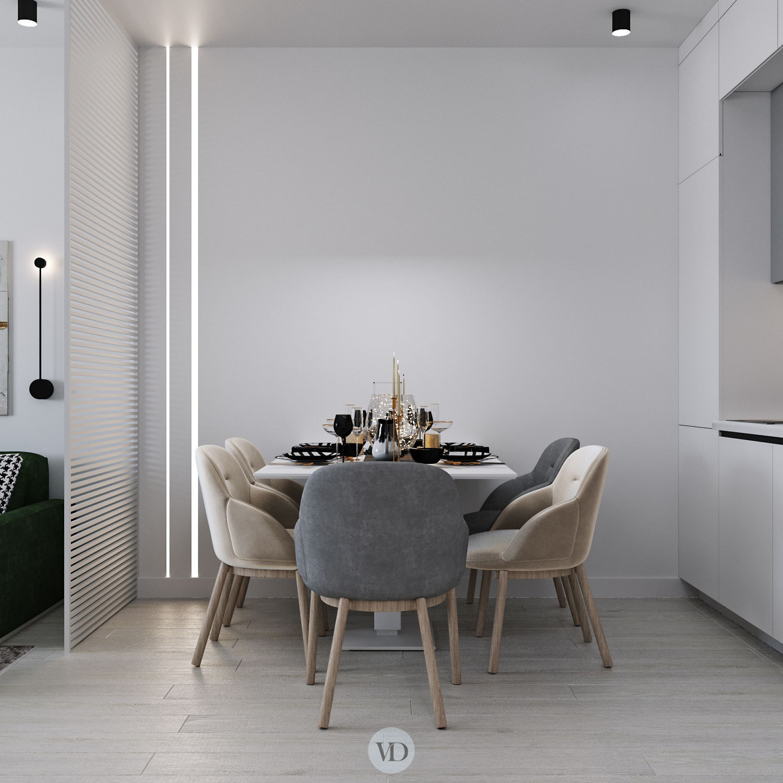 Дизайн-проект квартиры в ЖК Западный луч