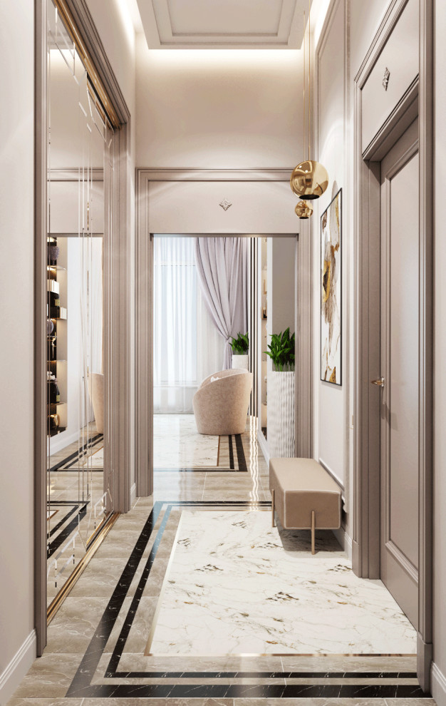 Дизайн-проект 4 комнатной квартиры в Анапе