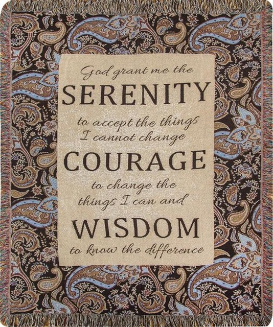 Serenity 50x60 Tapestry Throw Traditional Throws By Uber Bazaar