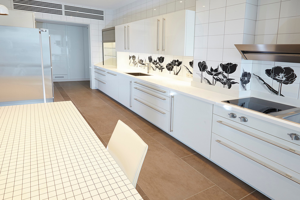 Kitchen in Moscow.