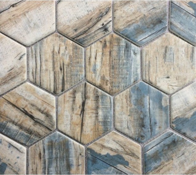 Recycled Gl Mosaic With Printed Patterns Contemporary Recycled Gl Mosaic With Printed