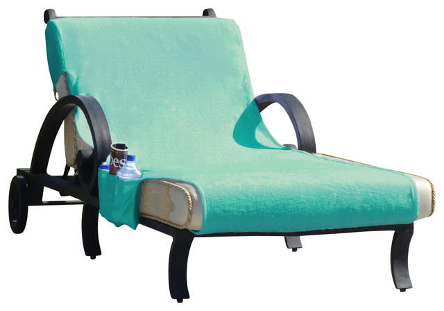 Standard Size Monogram Aqua Chaise Lounge Cover With Side Pockets 32 X102 Contemporary Outdoor Furniture Covers By Linum Home Textiles - How To Measure For Chaise Lounge Covers Standard Size Monogram Aqua Chaise Lounge Cover With Side Pockets 32 X102 Contemporary Outdoor Furniture Covers By Linum Home Textiles - How To Measure For Chaise Lounge Covers