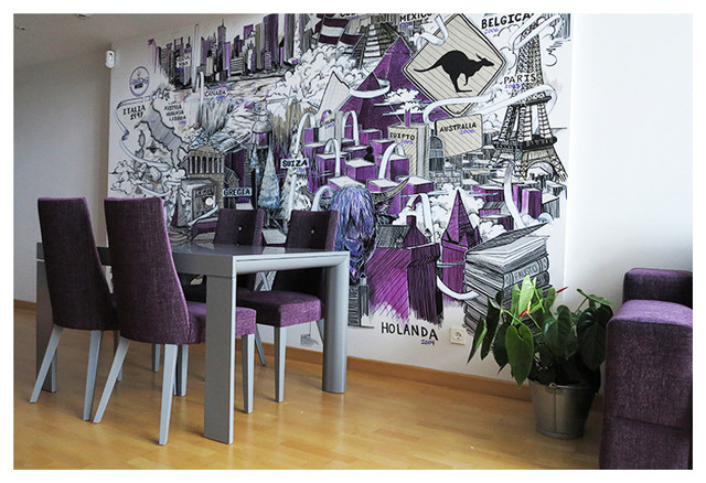 HOME INTERIOR DECORATION LOFT amerikansk-craftsman-vardagsrum