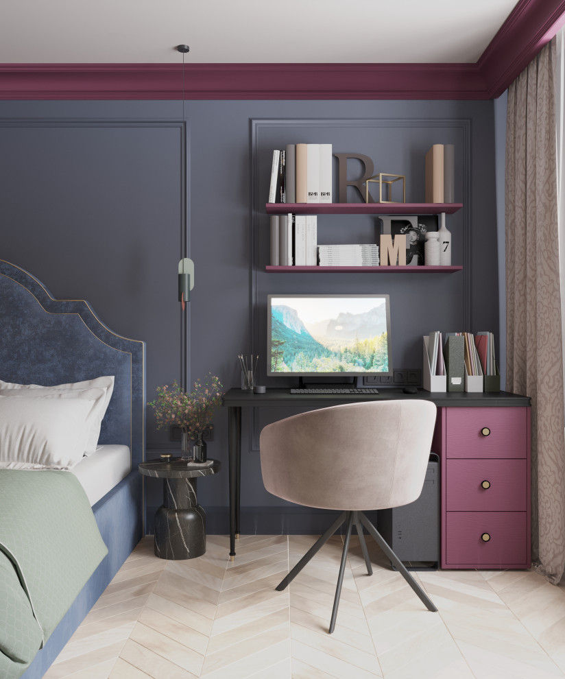 Яркая хрущёвка 45 кв.м для молодой пары