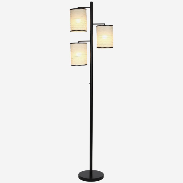 Brightech Liam Tree Led Floor Lamp Asian Floor Lamps By