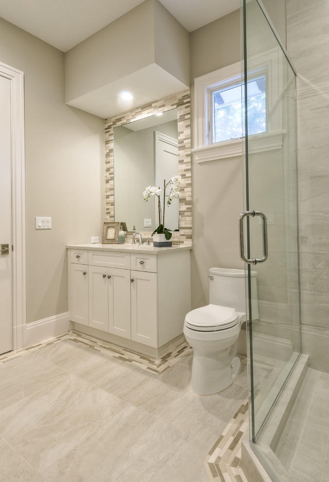 Home design - transitional home design idea in Miami