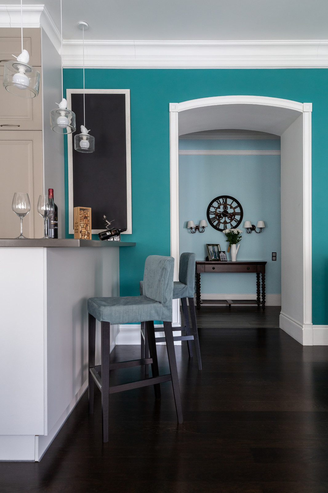 Интерьер Александры Панковой в старом фонде Петербурге