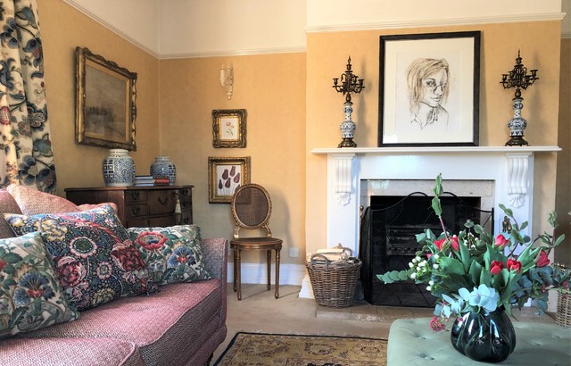 Georgian home klassisk-dagligstue