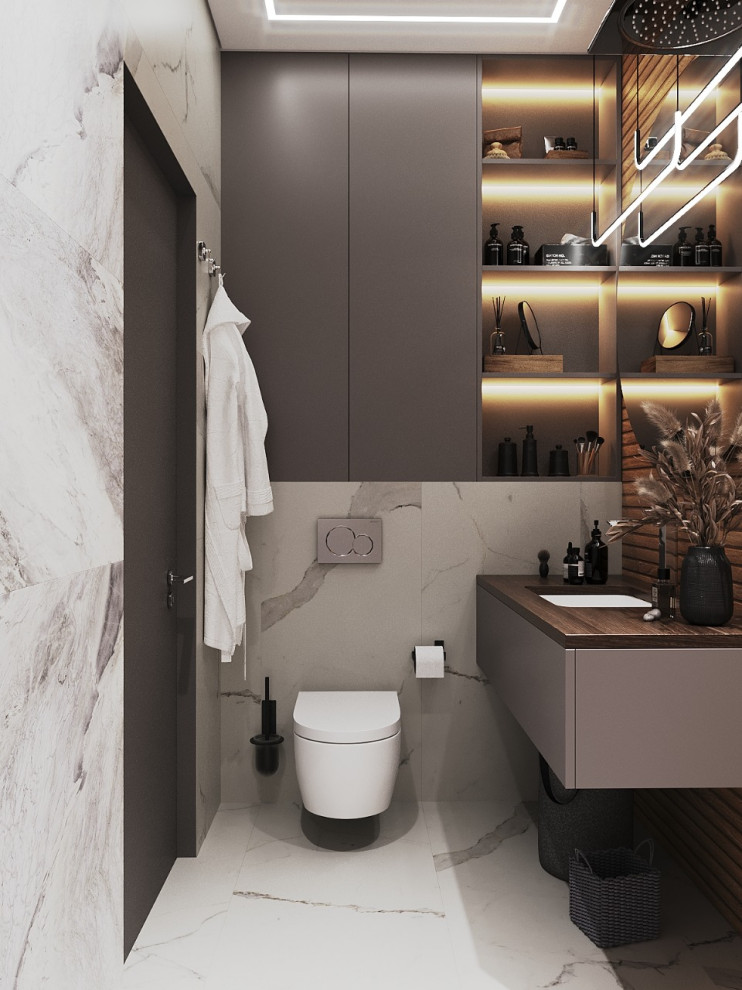 Варианты санузла в частном доме при гостевой спальне