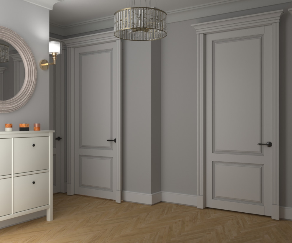 Квартира в Ханты-Мансийске в стиле неоклассика