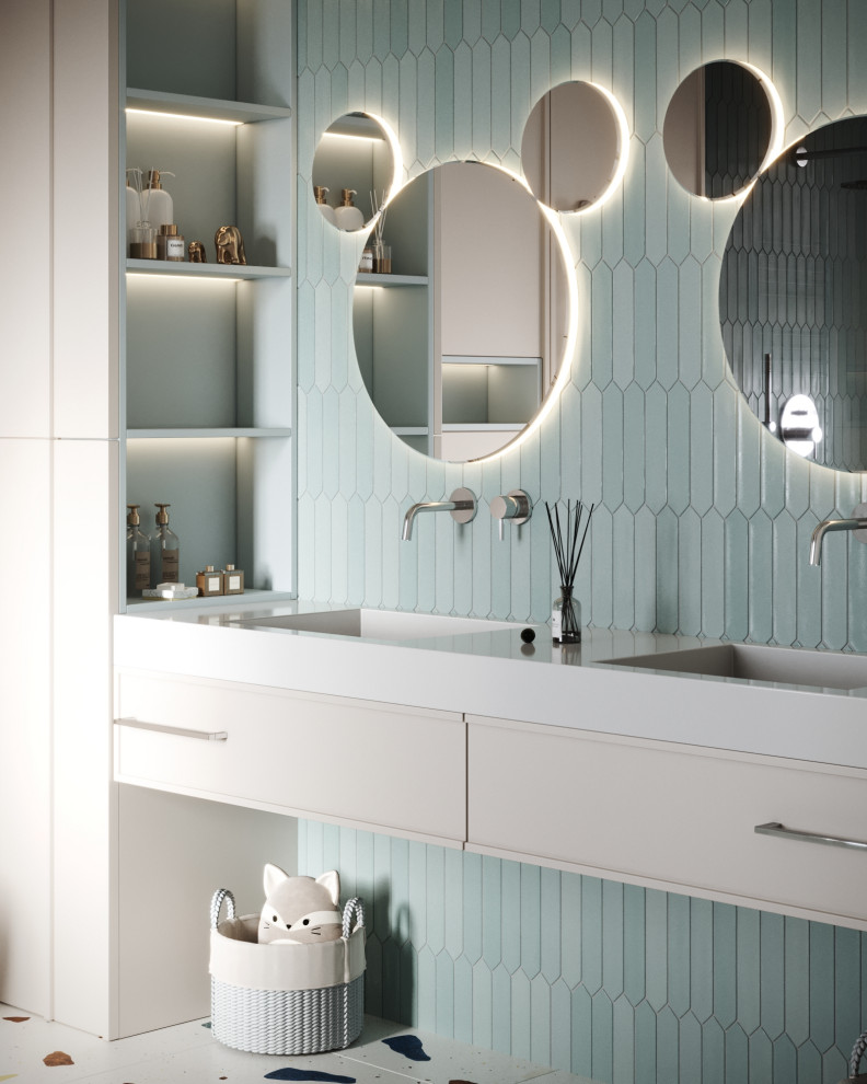 Дизайн-проект частного дома, расположенного в уютном спальном районе