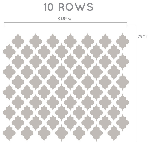 Moroccan Lantern Tile Pattern Reviews Houzz Moroccan Lantern Tile Pattern Contemporary Wall Decals