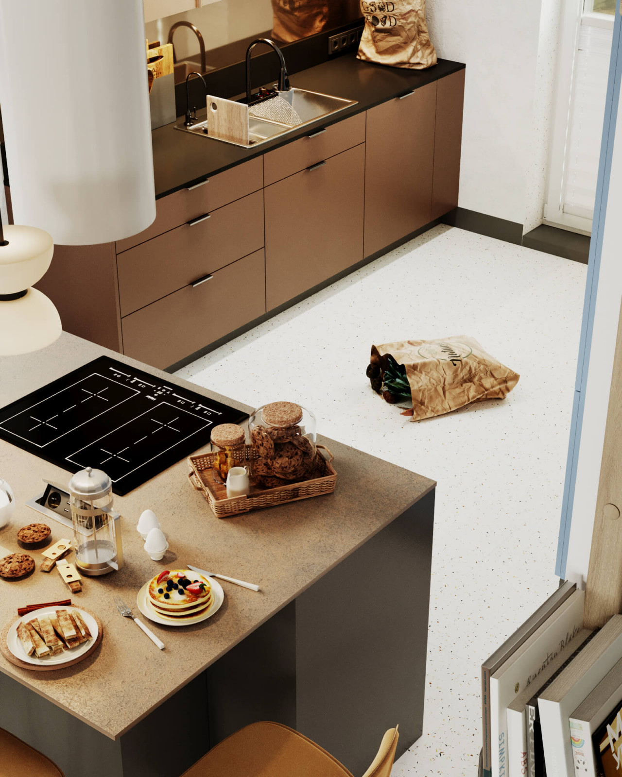 Коттедж 180 кв.м. г. Томск  Кухня