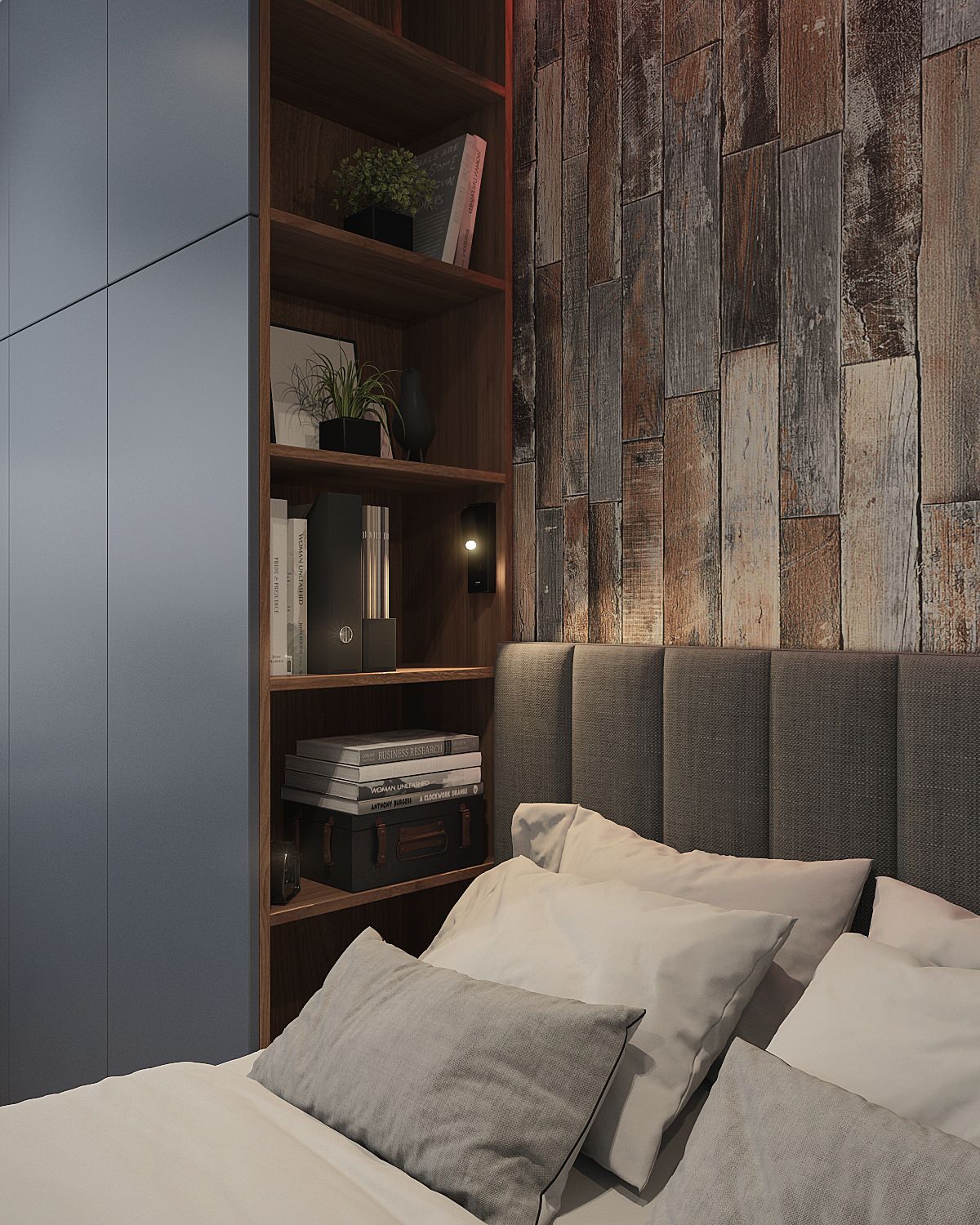 Элегантная современная трехкомнатная квартира