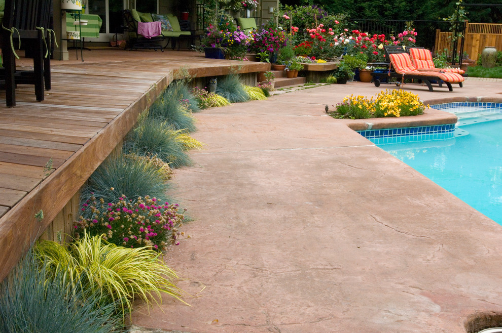 Design ideas for a country pool in Portland.