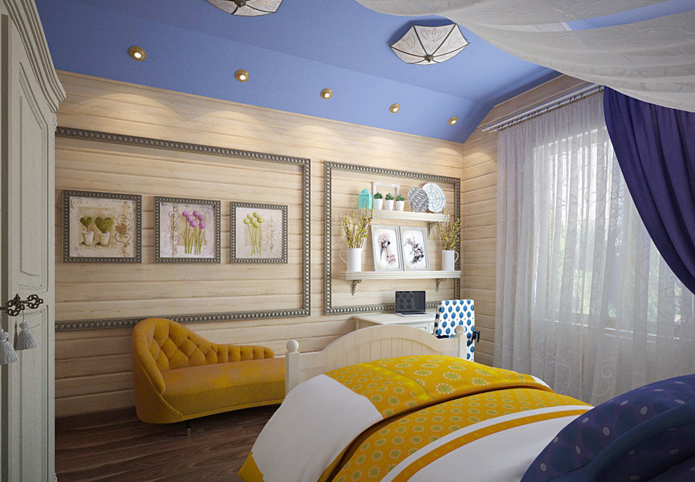 деревянный дом из бруса в поселке Зеленая роща